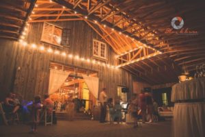 barn wedding dance floor