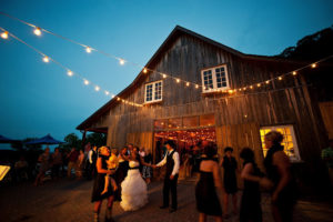 farm wedding reception