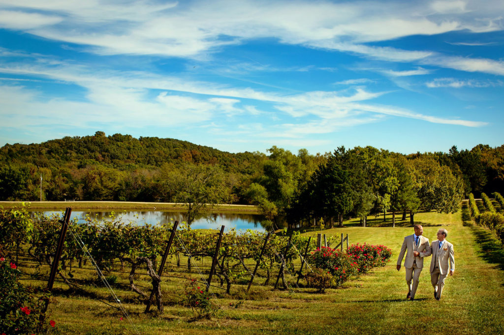 gay wedding vineyard fall wedding