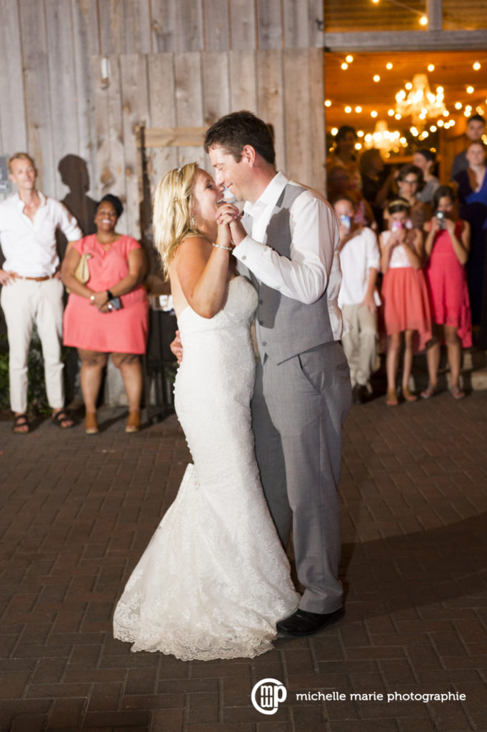 ranch wedding first dance