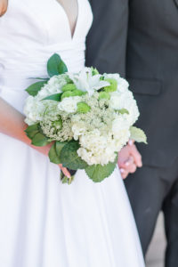 wedding bouquet vineyard wedding